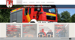 Desktop Screenshot of feuerwehr-nuembrecht.de